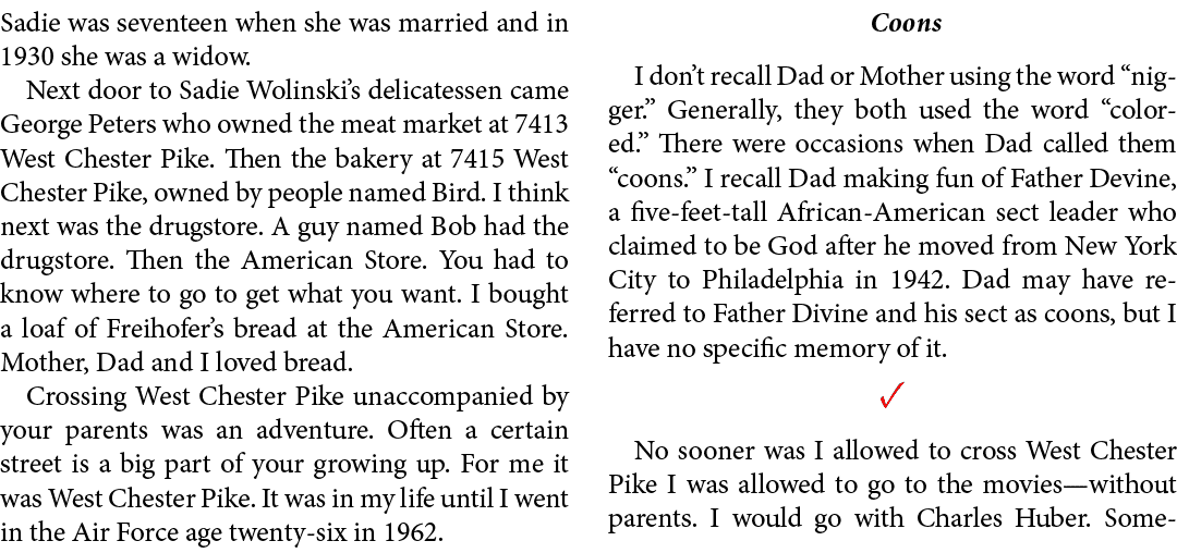 Sadie was seventeen when she was married and in 1930 she was a widow. Next door to ﻿Sadie Wolinski’s delicatessen cam...