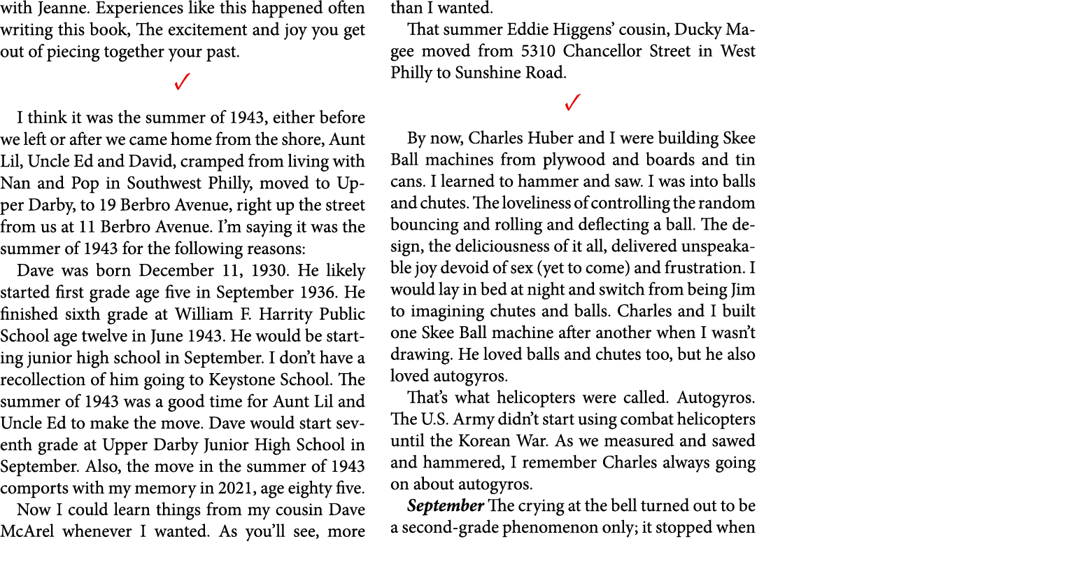 with Jeanne. Experiences like this happened often writing this book, The excitement and joy you get out of piecing to...