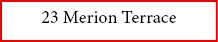 23 Merion Terrace