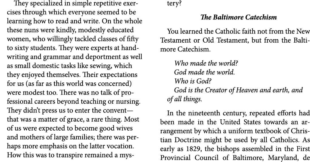 They specialized in simple repetitive exercises through which everyone seemed to be learning how to read and write. O...