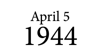 April 5 1944