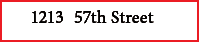 1213 57th Street