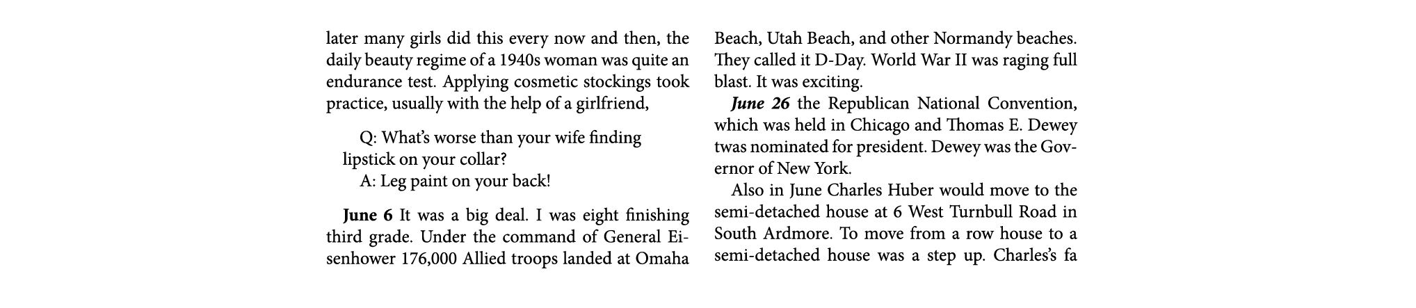 later many girls did this every now and then, the daily beauty regime of a 1940s woman was quite an endurance test. A...