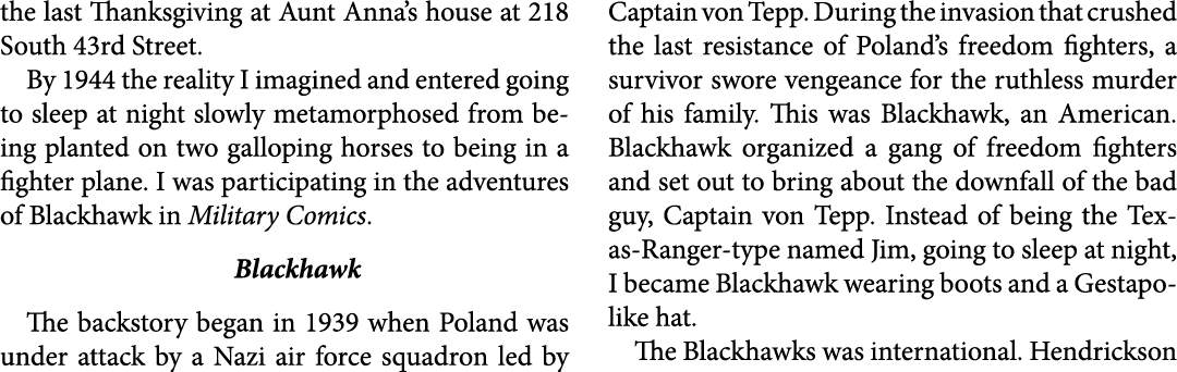 the last ﻿Thanksgiving at Aunt Anna’s house at 218 South 43rd Street. By 1944 the reality I imagined and entered goin...