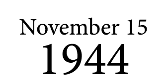 November 15 1944