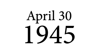 April 30 1945