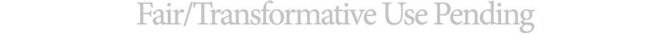 Fair/Transformative Use Pending