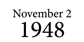 November 2 1948