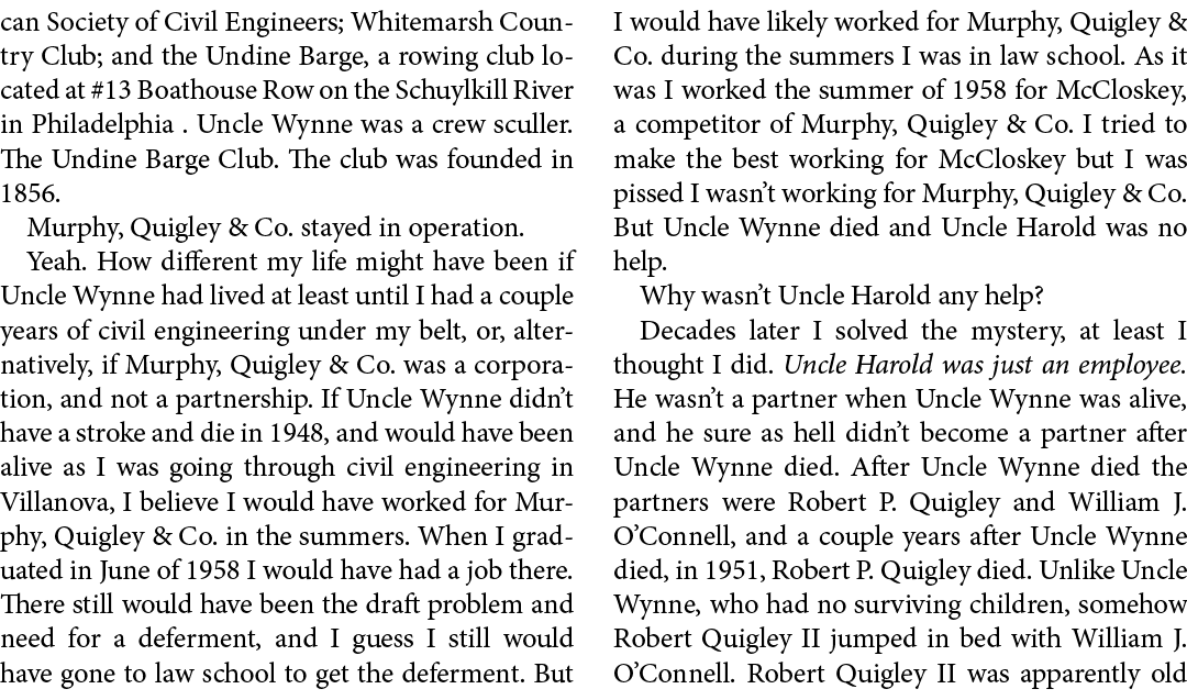 can Society of Civil Engineers; Whitemarsh Country Club; and the ﻿Undine Barge, a rowing club located at #13 Boathous...