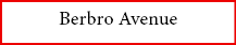 Berbro Avenue