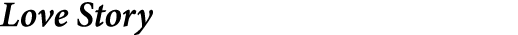 Love Story