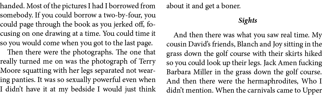 handed. Most of the pictures I had I borrowed from somebody. If you could borrow a two-by-four, you could page throug...