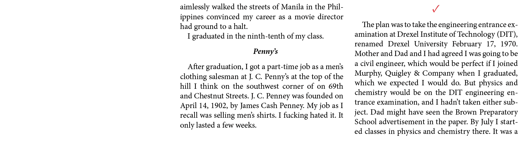 aimlessly walked the streets of ﻿Manila in the Philippines convinced my career as a movie director had ground to a ha...