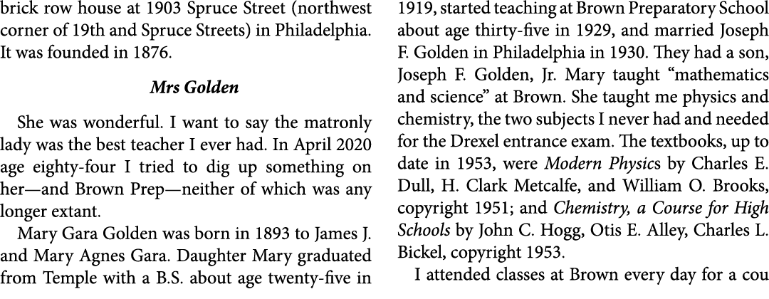 brick row house at 1903 Spruce Street (northwest corner of 19th and Spruce Streets) in Philadelphia. It was founded i...