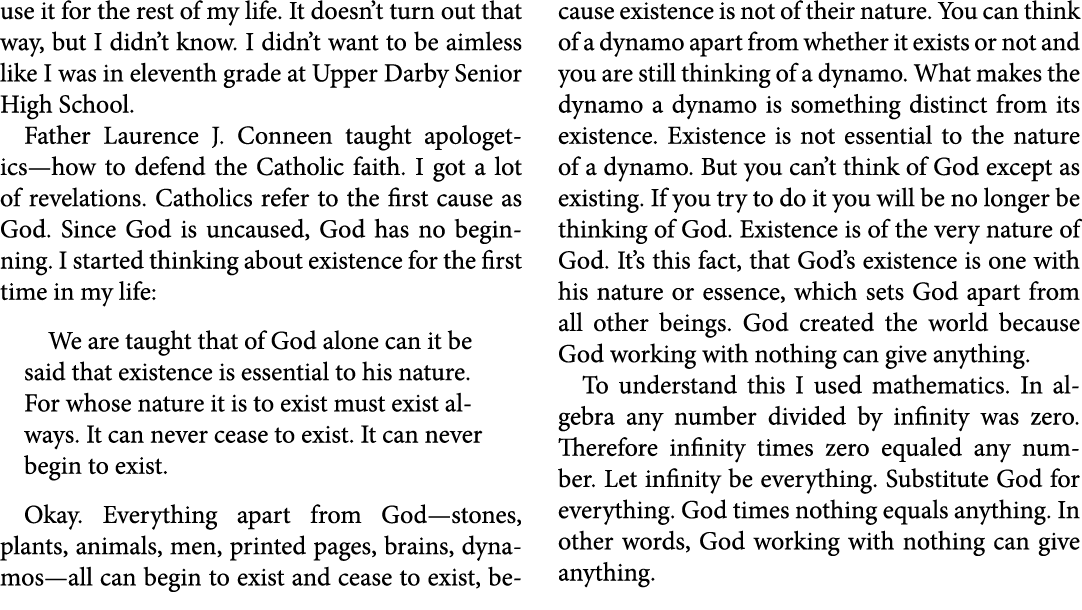 use it for the rest of my life. It doesn’t turn out that way, but I didn’t know. I didn’t want to be aimless like I w...