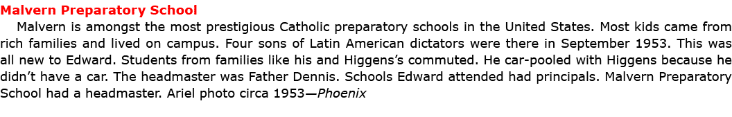 Malvern Preparatory School Malvern is amongst the most prestigious Catholic preparatory schools in the United States....