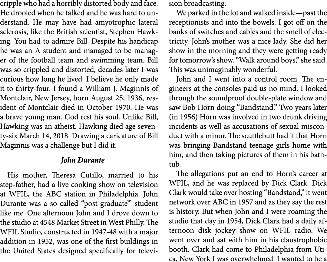 cripple who had a horribly distorted body and face. He drooled when he talked and he was hard to understand. He may h...