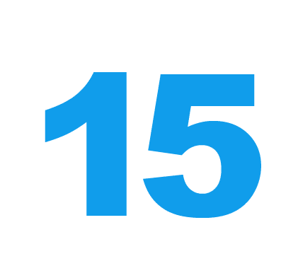 15 