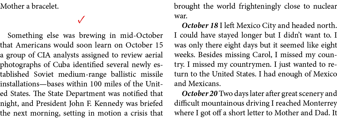 Mother a bracelet. ✓ Something else was brewing in mid-October that Americans would soon learn on October 15 a group ...