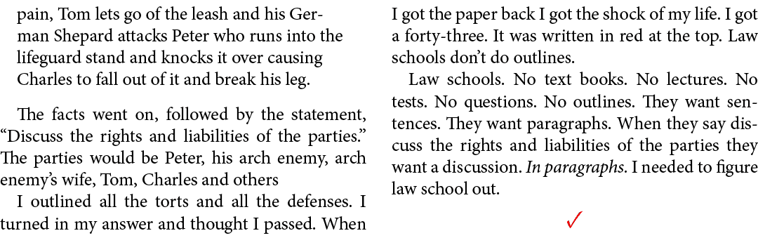 pain, Tom lets go of the leash and his German Shepard attacks Peter who runs into the lifeguard stand and knocks it o...