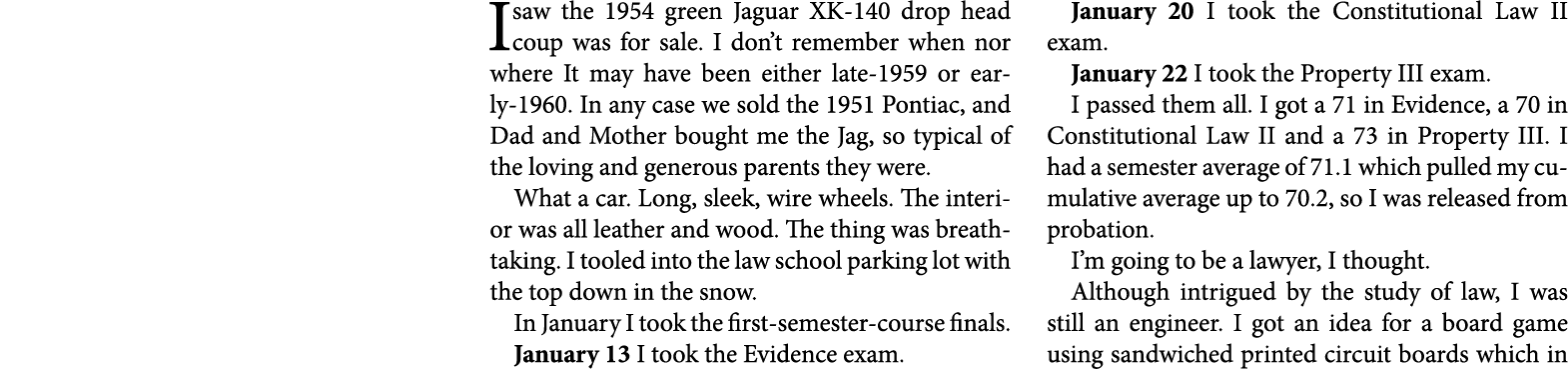 I saw the 1954 green Jaguar XK-140 drop head coup was for sale. I don’t remember when nor where It may have been eith...