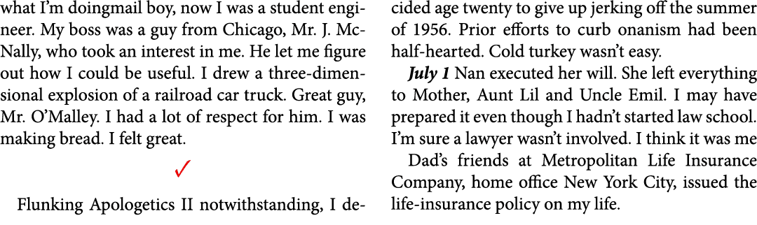what I’m doingmail boy, now I was a student engineer. My boss was a guy from Chicago, Mr. ﻿﻿J. McNally, who took an i...
