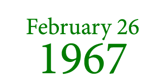 February 26 1967