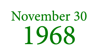 November 30 1968