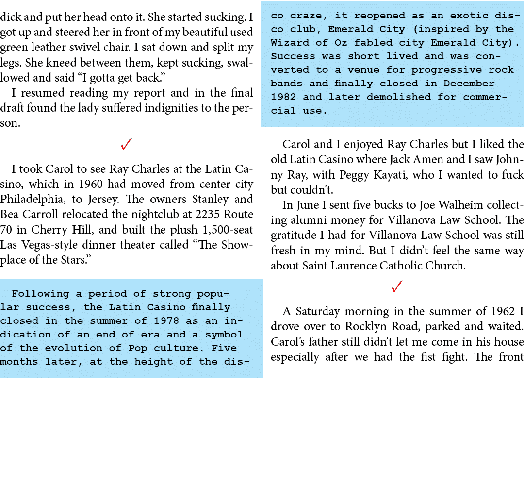 dick and put her head onto it. She started sucking. I got up and steered her in front of my beautiful used green leat...
