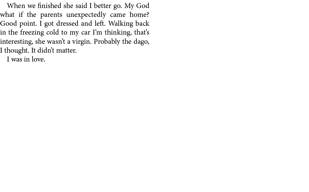 When we finished she said I better go. My God what if the parents unexpectedly came home? Good point. I got dressed a...