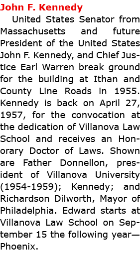 ﻿John F. Kennedy United States Senator from Massachusetts and future President of the United States ﻿John F. Kennedy...