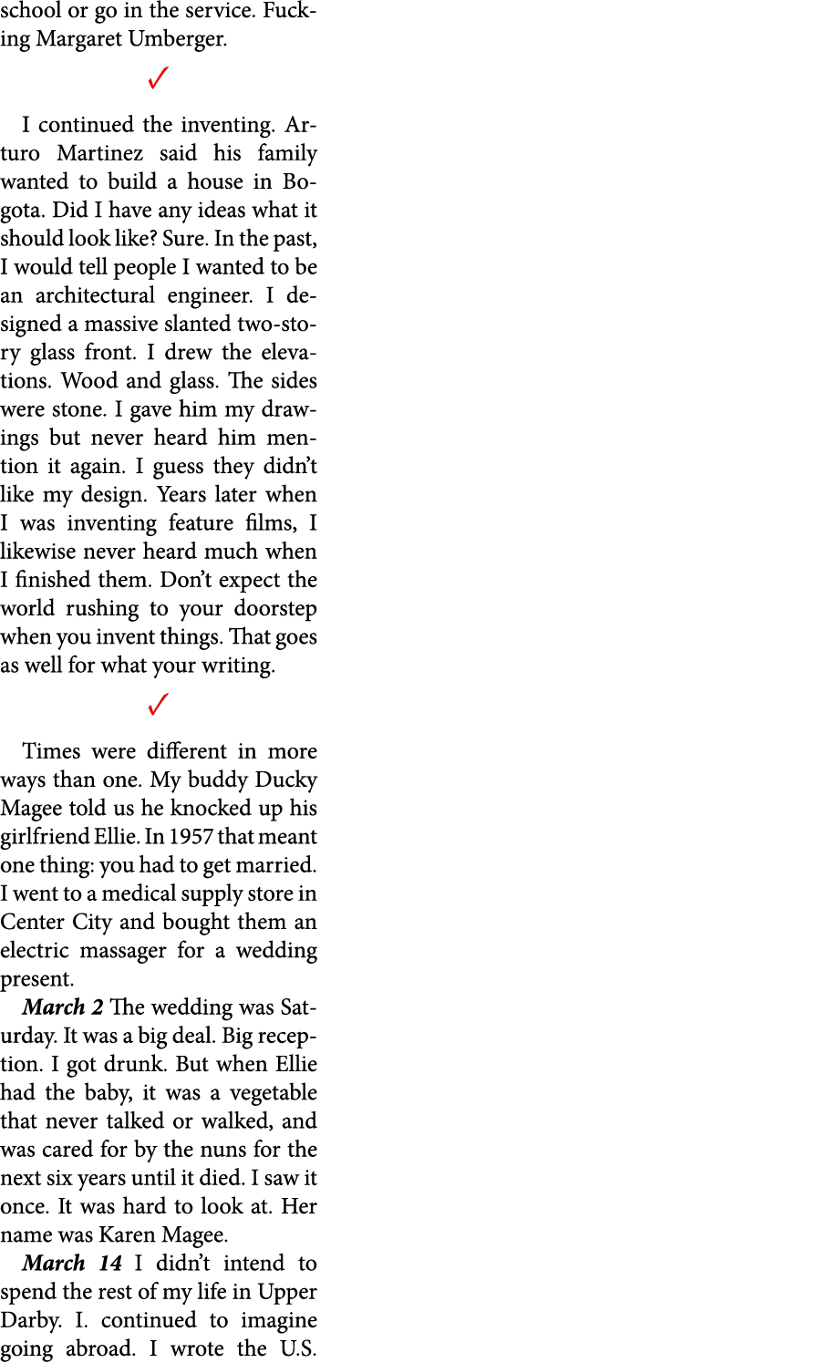school or go in the service. Fucking ﻿Margaret Umberger. ✓ I continued the inventing. ﻿Arturo Martinez said his famil...