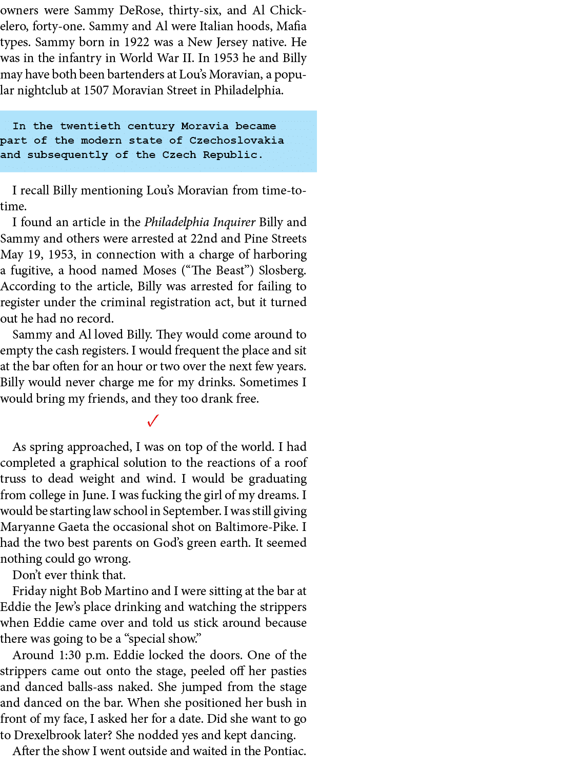 owners were ﻿Sammy DeRose, thirty-six, and ﻿Al Chickelero, forty-one. Sammy and Al were Italian hoods, Mafia types. S...