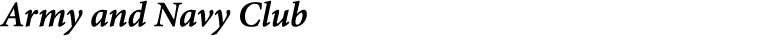 ﻿Army and Navy Club 