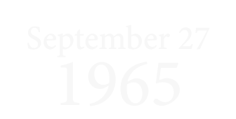 September 27 1965