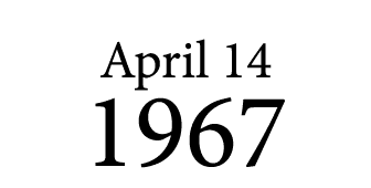 April 14 1967