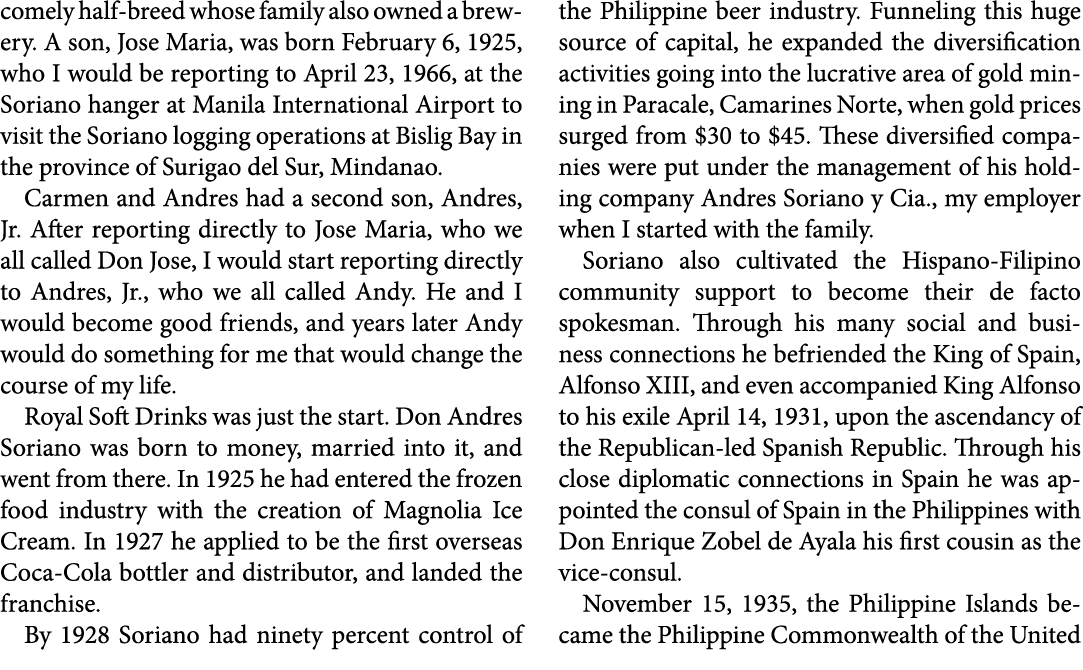 comely half breed whose family also owned a brewery. A son, Jose Maria, was born February 6, 1925, who I would be rep...