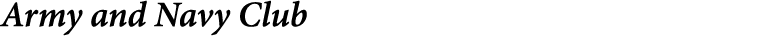 ﻿Army and Navy Club 