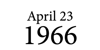 April 23 1966