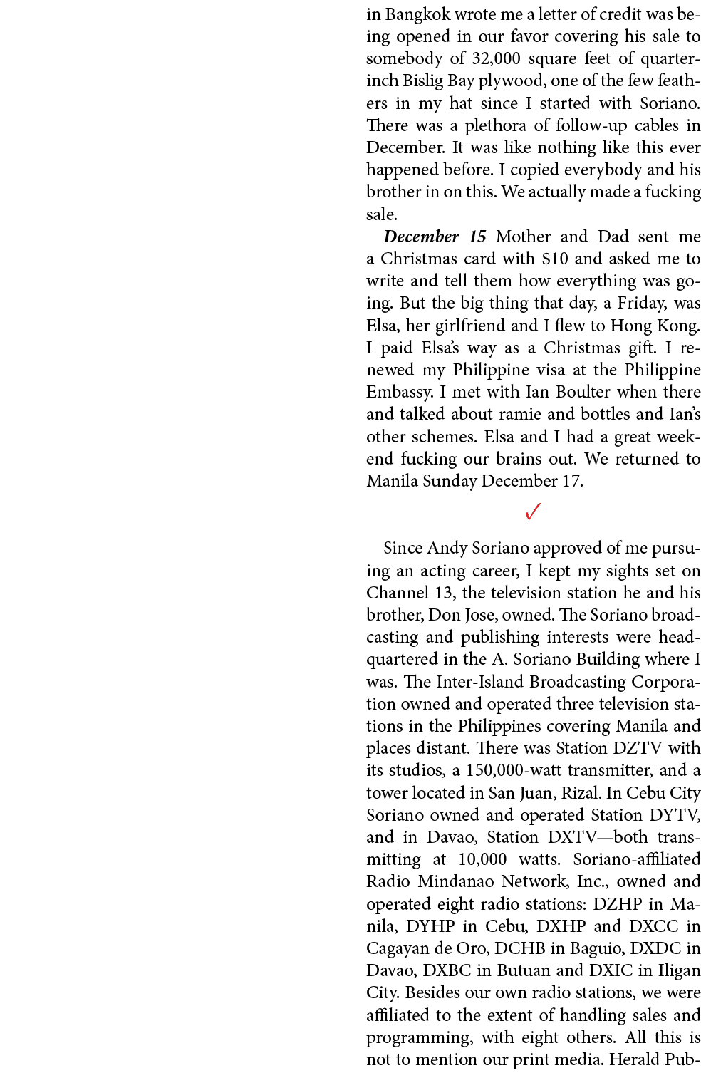 in ﻿Bangkok wrote me a letter of credit was being opened in our favor covering his sale to somebody of 32,000 square ...