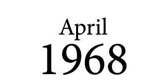 April 1968