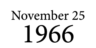 November 25 1966
