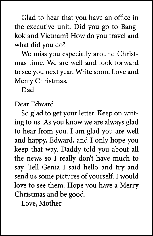 Glad to hear that you have an office in the executive unit. Did you go to ﻿Bangkok and Vietnam? How do you travel and...