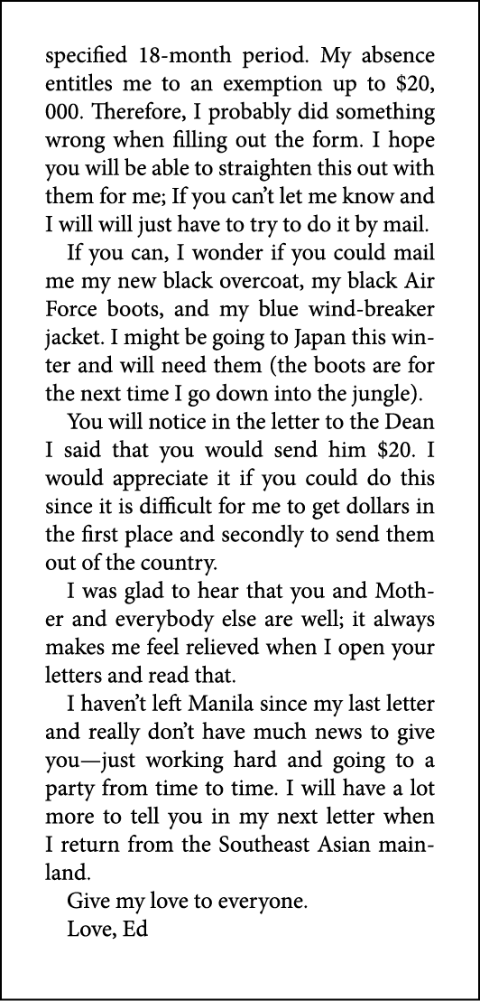 specified 18 month period. My absence entitles me to an exemption up to $20, 000. Therefore, I probably did something...