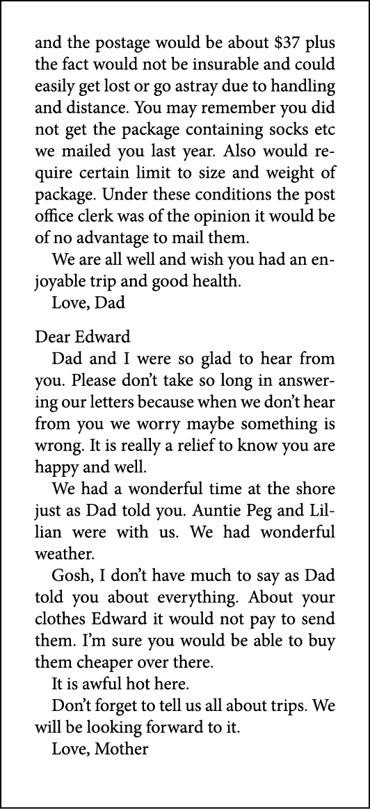and the postage would be about $37 plus the fact would not be insurable and could easily get lost or go astray due to...