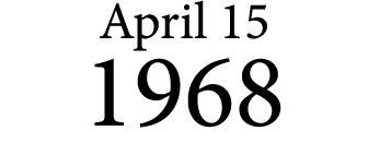 April 15 1968