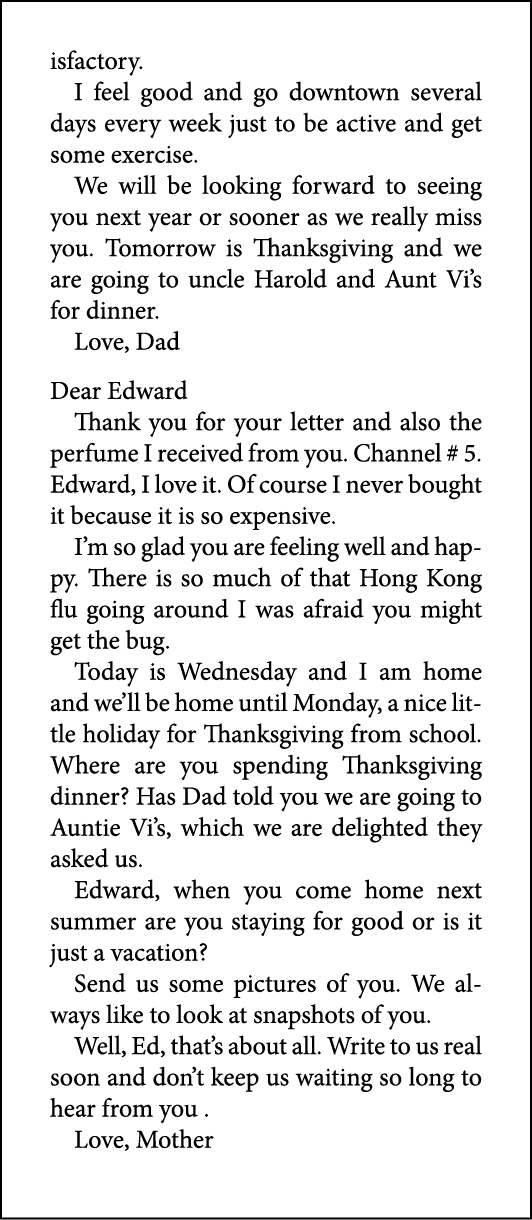 isfactory. I feel good and go downtown several days every week just to be active and get some exercise. We will be lo...