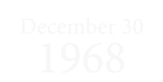 December 30 1968