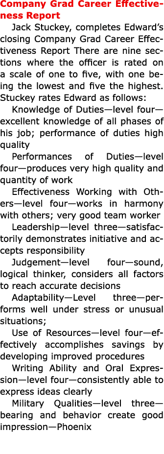 Company Grad Career Effectiveness Report Jack Stuckey, completes Edward’s closing Company Grad Career Effectiveness R...