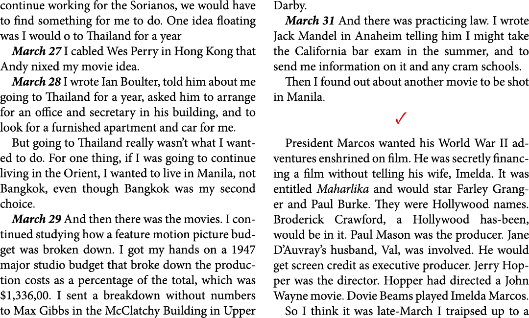 continue working for the Sorianos, we would have to find something for me to do. One idea floating was I would o to T...